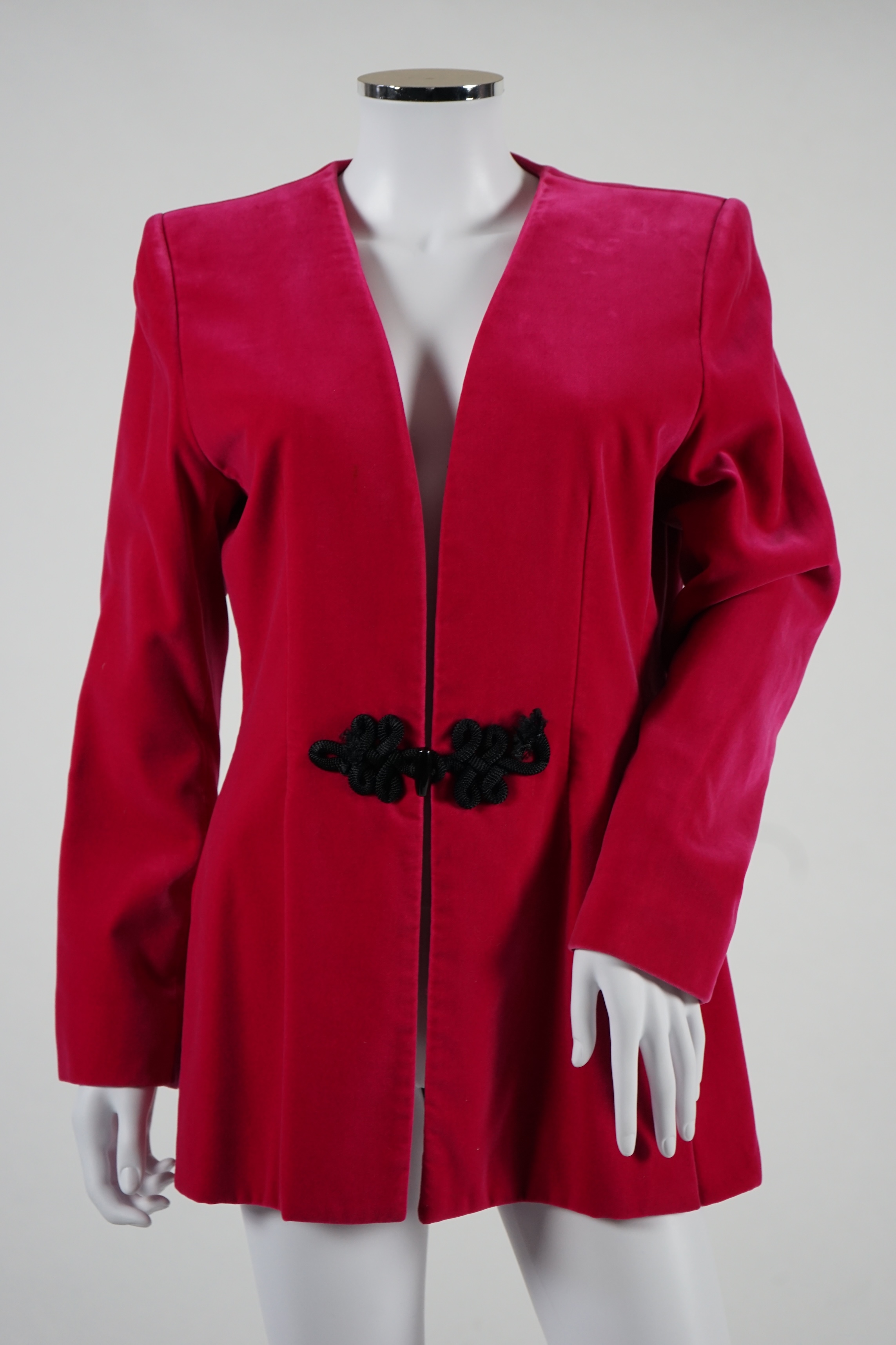 Two vintage Yves Saint Laurent variation lady's jackets, F 40 (UK 12). Proceeds to Happy Paws Puppy Rescue